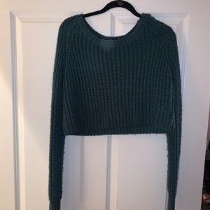 Crop sweater
